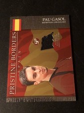 2003-04 Topps Pristine Pristine Borders Relics Pau Gasol #PB-PG HOF