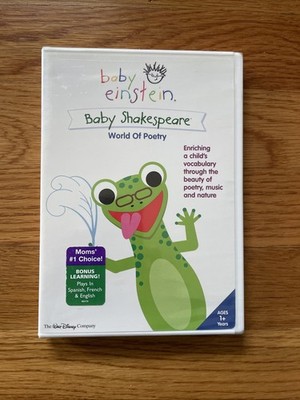 Baby Einstein - Baby Shakespeare - World of Poetry (NEW SEALED DVD)