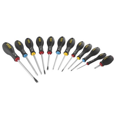 Stanley FatMax Schraubendreher Set 12-tlg Schraubenzieher Satz Profi