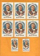 Andy Katz lot of 8 w/NO # /50 2017 A & G Baseball - UNLIMITED SHIPPING FOR $4.00