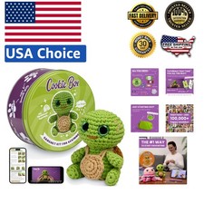 Learn to Crochet with Our Amigurumi Turtle Hugo Kit - Perfect for Beginners 