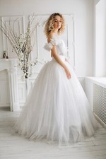Designer Hard Corset Wedding Dress.