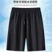 Men Shorts Summer Quick-drying sweatpants Loose Mesh Casual Shorts Breathable Pa