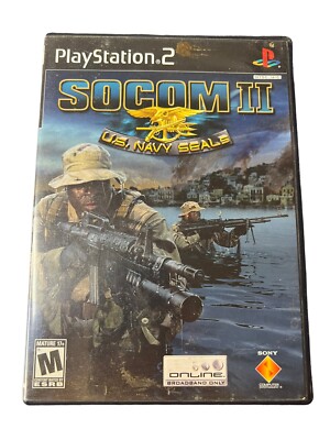SOCOM II 2 US Navy Seals PS2 PlayStation 2 - Complete CIB