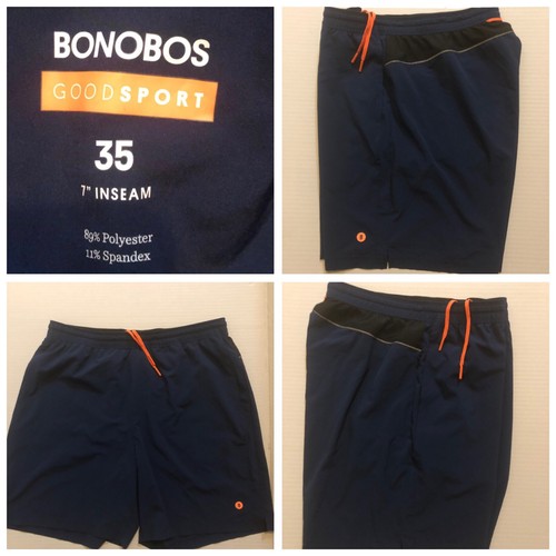 BONOBOS Good Sport Mens Navy Blue 