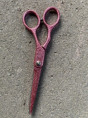 Sparkly Pink Fromm Hair Shears - Taiwan-Made Professional Stylist Scissors