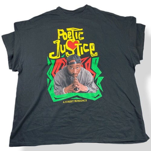 NWOT Poetic Justice Tupac Graphic Tee 