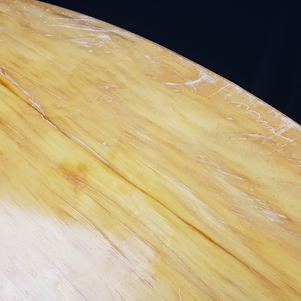 Vintage Wood Wave ActIon Skimboard Boogie Board Hilton Head Island