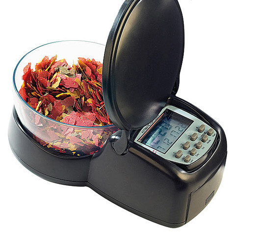 Mangiatoia Pesci Automatica Timer Digitale | Dispenser Cibo Acquario