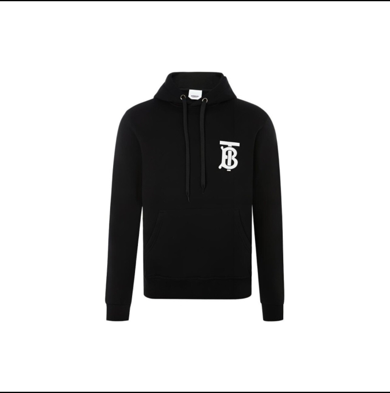 Authentic BURBERRY TB Monogram Black Sweatshirt, … - image 3