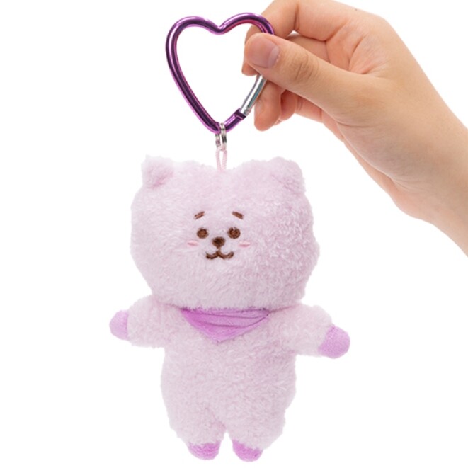 BTS BT21 Official Authentic Purple Edition Soft Plush Bag Charm