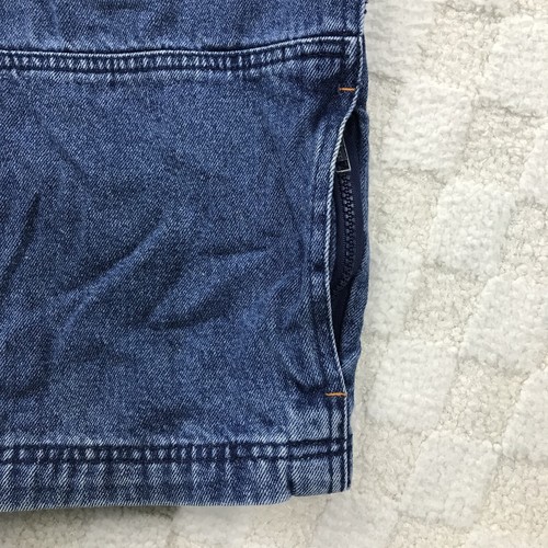 Vintage Y2K Route 66 Cargo Jean Shorts Boys 14 Skate Surf Loose Baggy Streetwear - Picture 3 of 13