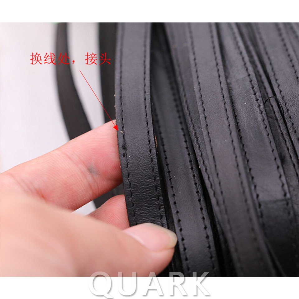 Cow Thread 10mm Sewing Thread Flat Cow Real Leather Finding Cord String Lace Rope ...
