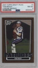 TOM BRADY 2007 Topps Draft Picks CHROME-BRONZE #4 PSA 8