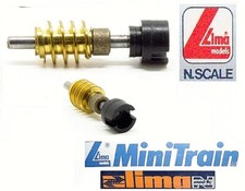 LIMA-MINITRAIN n.1 ASSE di TRASMISSIONE MOTORE con BOCCOLA e VITE SCALA-N 1/160