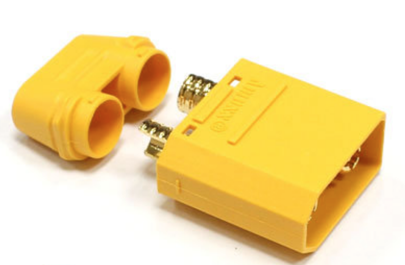 2x Ladekabel XT90H Auf Bananenstecker – 30 Cm, 14AWG, Für RC Akkus & Ladegeräte
