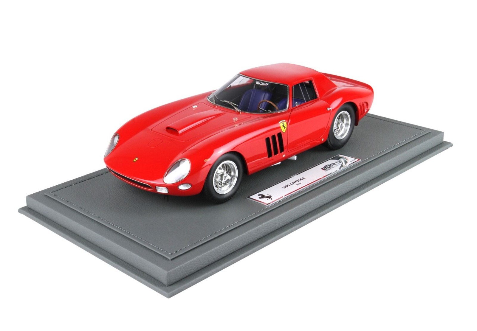 Ferrari 250 GTO 1964 red BBR 1/18 miniature de collection haut de gamme