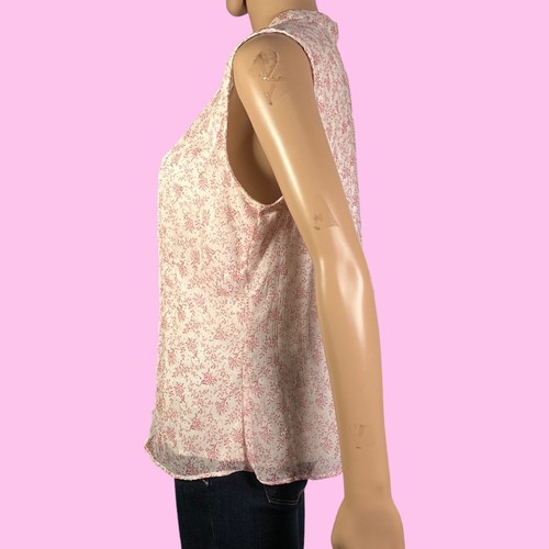 Tailor B. Moss Y2K Fairy Style Ditsy Floral Print Top Size XL - "Jaci - Picture 2 of 23