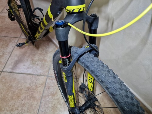 Mountain Bike Scott Scale 700 RC M SRAM XX1 Gold 12 V RockShox Sid Shimano Xtr - Foto 5 di 5