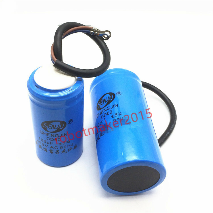 その他 supy ZOWZEA 100uF/MFD CD60 Motor Start Capacitor 250VAC 50/60Hz