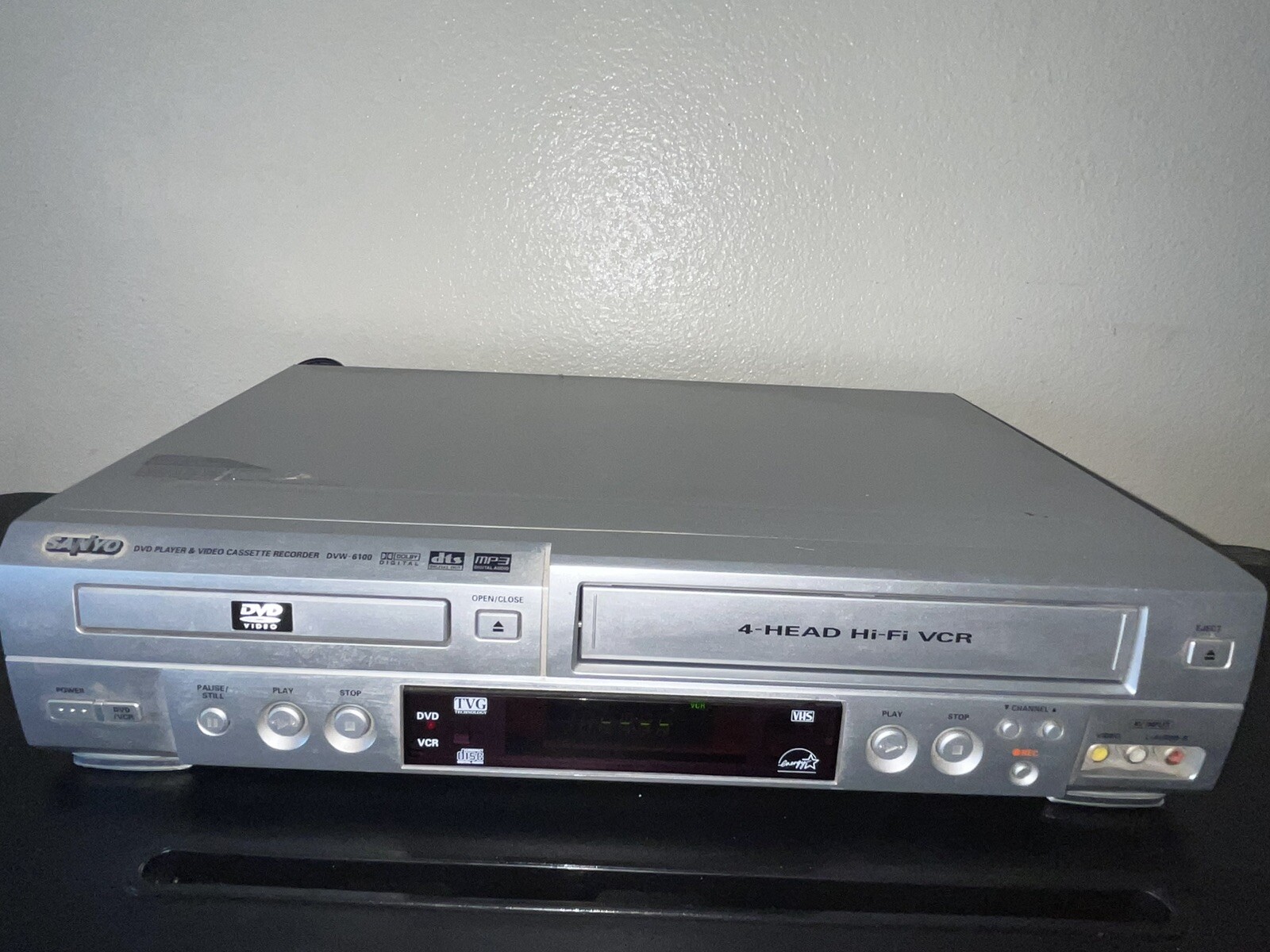 Sanyo DVW-6100 DVD VCR VHS Combo Player *Tested and Working*