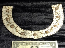 Vintage F aux Pearl White Attachable Dress Collar Speciality House Fashion Japan