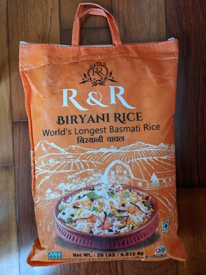Biriyani Basmati Rice 20lb
