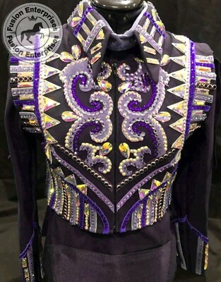 Ensemble boléro Western Showmanship Horsemanship plaisir Show Ensemble boléro Western Showmanship Horsemanship plaisir Show