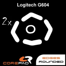 Corepad Skatez Logitech G604 Replacement Mouse Feet Hyperglides PTFE Teflon