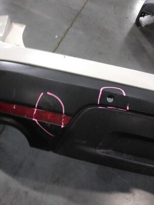 2014 Ford Explorer White Rear Bumper Assembly OEM BB5Z17906A 149K Miles