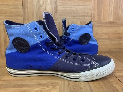 RARE  Converse Chuck Taylor ALL Star Tri-Panel Blue Gradient Sz 10 Men's Shoes