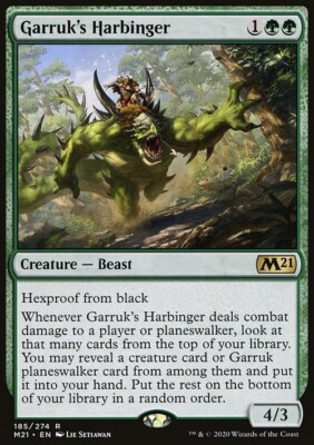 Garruk's Vorbote ~ Core 2021 [ausgezeichnet] [Magic MTG]