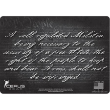 Cerus Gear 2ND Amendment Right To Bear Arms Pro Mat Handgun Gun Cleaning Mat
