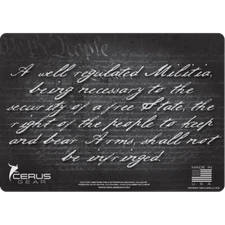 Cerus Gear 2ND Amendment Right To Bear Arms Pro Mat Handgun Gun Cleaning Mat 