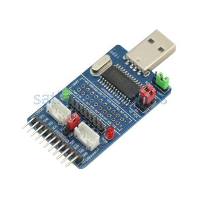 ALL IN 1 Multifunctional USB to SPI/I2C/IIC/UART/TTL/ISP serial Adapter NEW