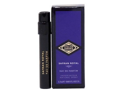 ATELIER VERSACE SAFRAN ROYAL 1.5ml .05oz x 1 COLOGNE PERFUME SPRAY SAMPLE