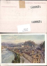 677940 Künstler AK Edward Theodore Compton Salzburg Humboldtterrasse