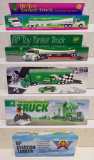 BP British Petroleum Toy Trucks, Tanker Aviation Transport - Lot of 5 SH-C5