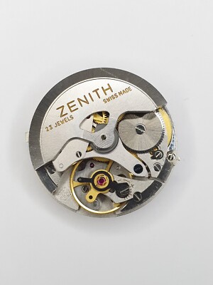 Zenith 2552PC Movement - Works - Parts