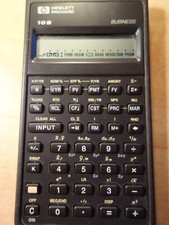 Hewlett Packard HP 10B BUSINESS CALCULATOR