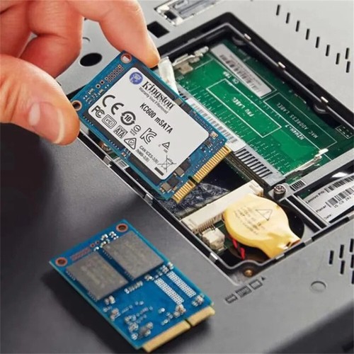 Kingston KC600 mSATA 256GB 512GB 1TB SSD SATA III 3D TLC NAND Solid State Drive - Afbeelding 4 van 6