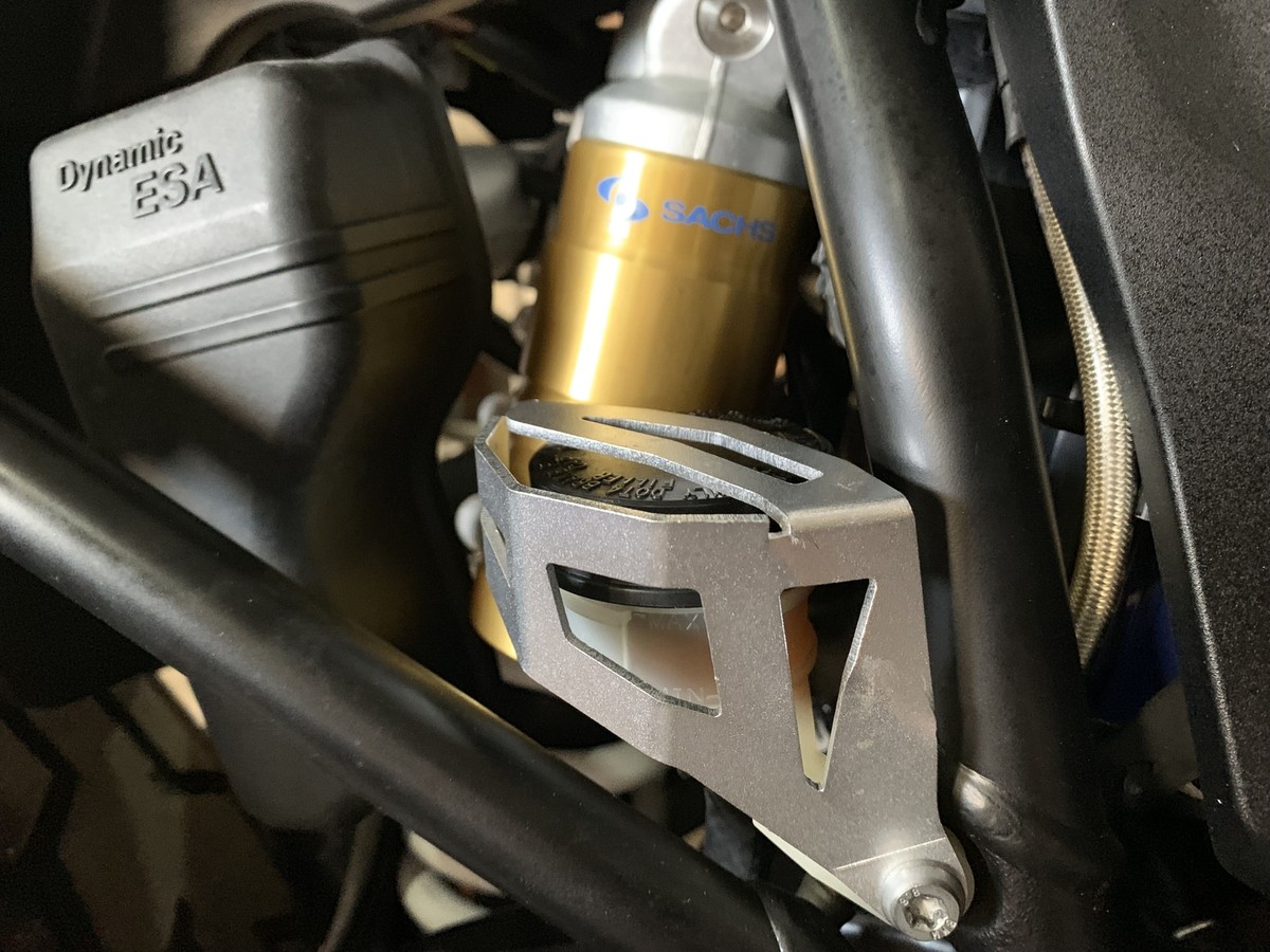 Rear Brake Fluid Reservoir Guard Cover – For R1200GS LC ADV 2013-2018, Black