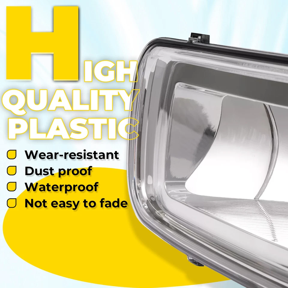 Faros antiniebla para Ford F150 2004 2005 2006 y Lincoln Mark LT 2006 con bombilla y soporte Foto 3 de 4