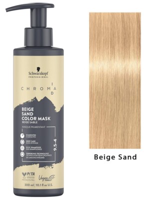 Schwarzkopf ChromaID Color Mask 9.5-4 Beige Sand 10.1 oz