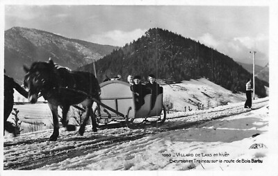 38 VILLARS DE LANS im Winter - Schlittenfahrt 8697