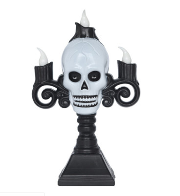 Halloween lantern horror Candlestick skull head lantern pumpkin lantern ornament