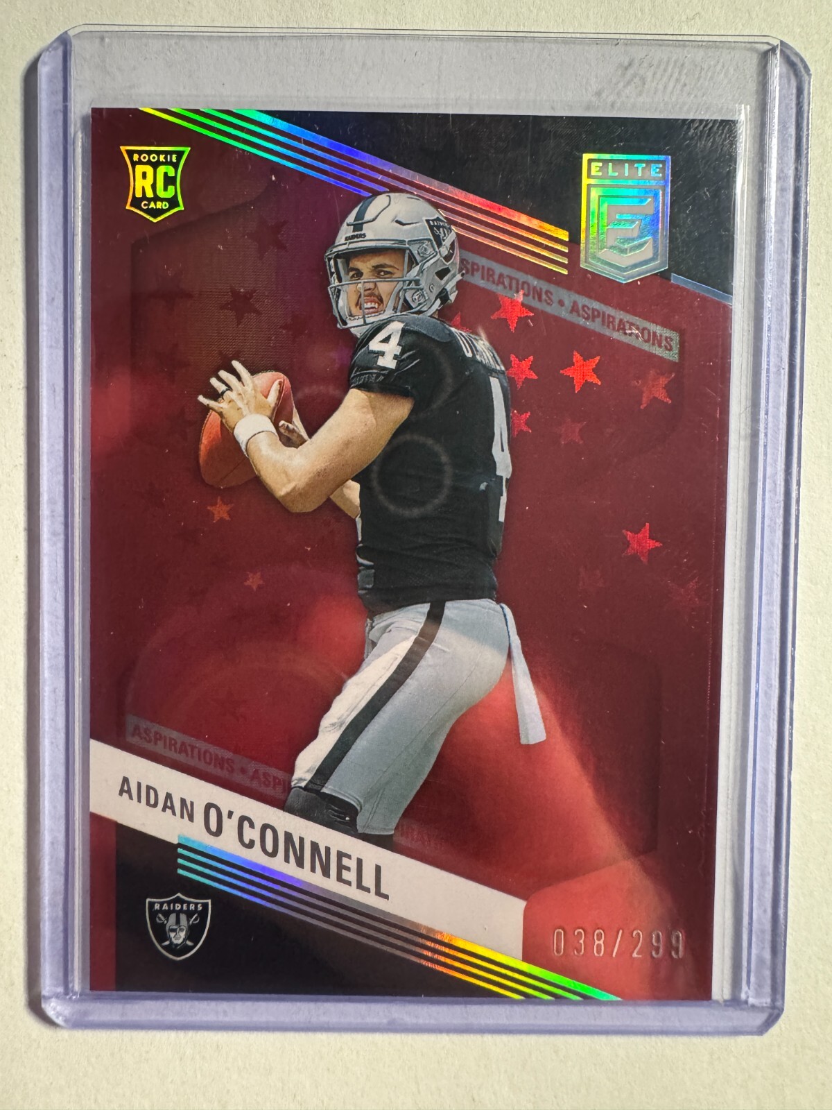 K298,015 - 2023 Elite Aspirations Stars #101 Aidan O'Connell #/299