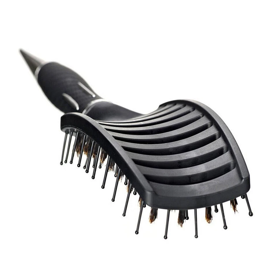 Entwirrende Langhaarbürste mit Wildschweinborsten & Nylonstiften Kent KS02 - Bild 2 von 3
