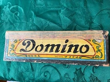 Antique Domino Set 28 Tiles Made in Germany