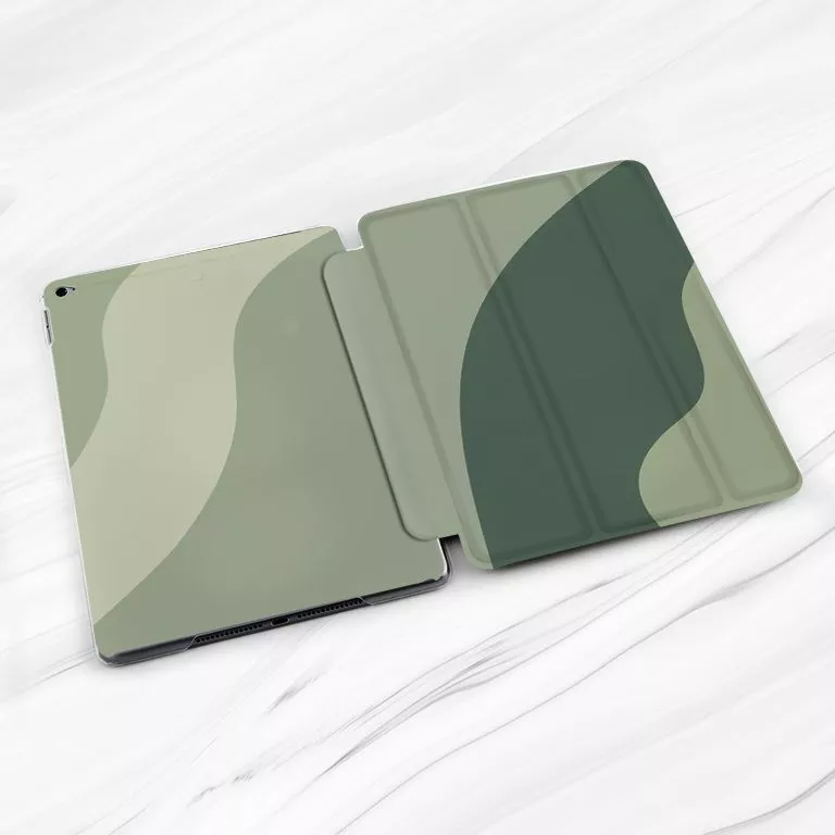 Green Vibes/ Aesthetic | iPad Case & Skin